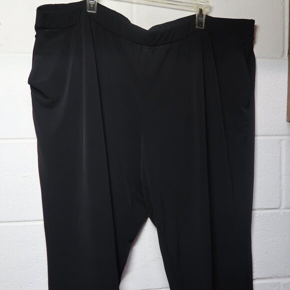 Susan Graver Women's Petite Everyday Black Pants in Size 3XP - Picture 5 of 7